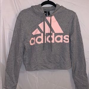 Cropped Adidas Sweatshirt